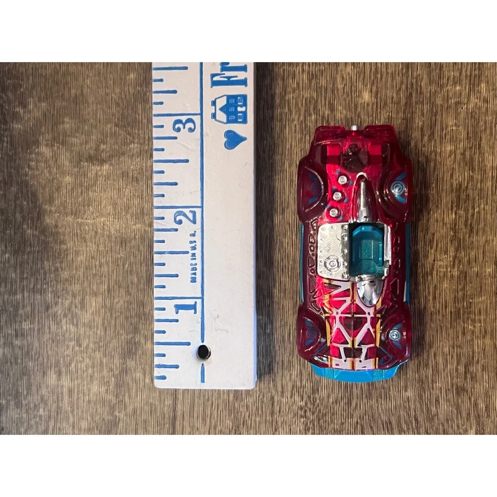 Hot‎ Wheels 2017 X-Raycers Series Monte Racer Transparent Red Body Loose EUC